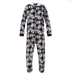 Disney Nightmare Before Christmas Jack Skellington Pajamas Union Suit Size 3X